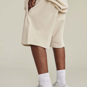 Custom Logo Lace Athletic Workout Running Shorts Double <b>Layer</b> Quick Dry Breathable Eco-Friendly Solid Anti-Wrinkle Men's Cotton - Product Image 2