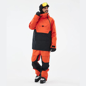 Chaqueta de Esquí Unisex Mon-tecc 2026, Color Borgoña/Negro, Talla Grande, Transpirable, Ligera, Impermeable 10,000mm, para Exteriores - Product Image 1