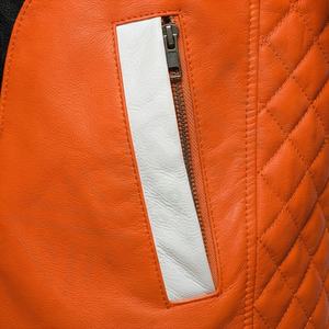 Chaqueta de Motociclista de Cuero Genuino para Hombre de la Mejor Calidad, Nueva Colección de Invierno, Chaquetas de Motocicleta con Protecciones Desmontables Personalizadas - Product Image 4