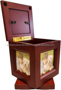 Wooden Urn <b>Box</b> for Pet <b>Ashes</b> Wood Cremation Urns for Cat and <b>Dog</b> <b>Ashes</b> Keepsake Urns at Low Price - Product Image 5