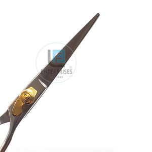 Ciseaux de barbier en acier inoxydable de qualité supérieure - Ciseaux durables, réutilisables et éco-responsables pour droitiers - Product Image 6