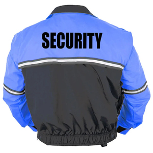 Men's <b>High</b> <b>Visibility</b> Security <b>Softshell</b> <b>Jacket</b> with Canvas Fabric Reflective Breathable Hooded for Construction Work - Product Image 2
