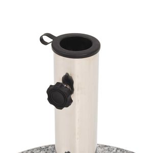 Granito rotondo parasole Base 44.1 lb per Patio ombrelloni & basi - Product Image 4