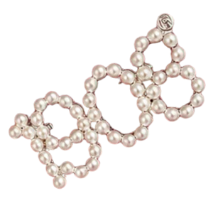 Broche Elegante de Perlas Doradas 1908 para Mujer, Pin Decorativo para Solapa, Joyería de Moda, Pin de Letra de Perlas, Accesorio de Regalo para Blazer - Product Image 2