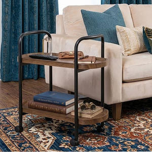 Chariot de service pour cuisine ou bar avec roulettes - 2 niveaux - Product Image 4