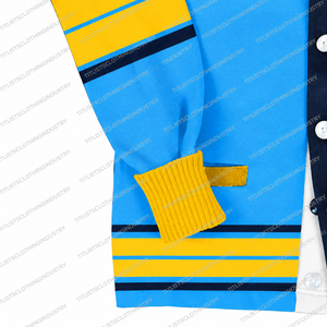 Pulls à col en V de haute qualité très demandés pour les sororités, les fraternités, les écoles, les collèges, les universités, avec logos, cardigans tricotés - Product Image 3