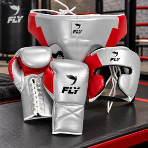 Gants de boxe de haute qualité en cuir de vachette pour l'entraînement MMA et le sparring, avec fermeture à lacets, modèle 2026 – Gants de boxe de compétition - Product Image 2