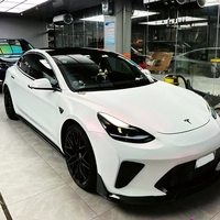 Film de protection automobile ZIRUI TPU Diamond Blanc Rose à libération d'air, amovible, pour personnalisation automobile