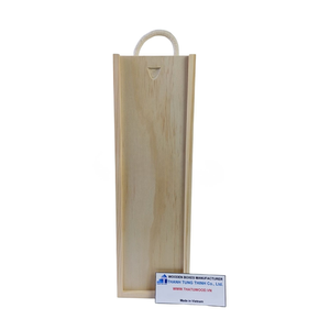 Caja Rectangular de Madera de Acacia Ecológica Thanh Tung Thinh, Hecha a Mano con Grabado Láser, Regalo Artesanal Hecho en Vietnam - Product Image 1