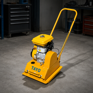 Compactadora de Placas Amarilla TAYO Sin Motor, Alta Eficiencia, 80 kg, Garantía de 6 Meses, Frecuencia de Vibración para Compactación de Suelo y Asfalto - Product Image 1