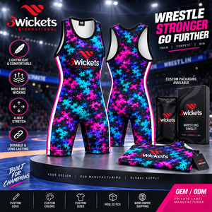 Combinaison de lutte personnalisée pour hommes, uniforme de lutte imprimé par sublimation, respirant, extensible dans 4 directions, vêtements d'équipe, fabricant OEM ODM - Product Image 5