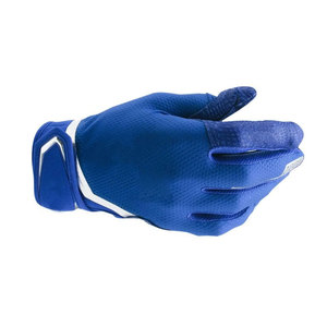<b>Blue</b> Full Finger Baseball Gloves With Hook And Loop Closure Non Slip For Adults All Seasons Baseball Gloves - Product Image 4