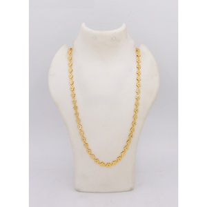 Trendy Womens Gold Plated Necklace Simple Design Thick <b>Chunky</b> Chain Fashion Chain Jewelry Trendy Gold Plated Thick <b>Chunky</b> Chain - Product Image 5