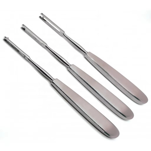 มีดหมุนพรีเมียม Ballenger ขนาด 19 ซม. สแตนเลสสตีล 3 มม. 4 มม. 5 มม. ใบมีดตรงและโค้ง สำหรับเครื่องมือผ่าตัดจมูกและผนังกั้นจมูก ได้รับมาตรฐาน CE ISO - Product Image 2