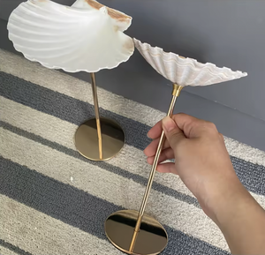 แก้วไวน์เปลือกหอยเวียดนาม วัสดุเปลือกหอยรีไซเคิล แก้วน้ำสำหรับไวน์ ค็อกเทล ของตกแต่งโต๊ะบาร์ริมชายฝั่ง - Product Image 6