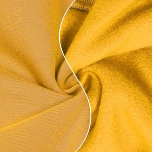 NAQQASH SPORTS Unisex Hooded Fleece Tracksuit <b>Set</b> Four-Way Stretch Windproof Polyester/Cotton Blend Full Sleeve Solid Casual - Product Image 5
