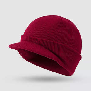 Gorro de Punto Personalizado con Diseño Jacquard Unisex, 100% Algodón, Gorro de Invierno Cálido para Adultos - Product Image 4
