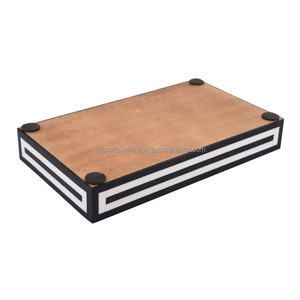 La bandeja con incrustaciones de hueso ecológica hecha a mano más vendida, elegante organizador de encimera de baño, Apto para lavavajillas, decoración de uso diario - Product Image 5