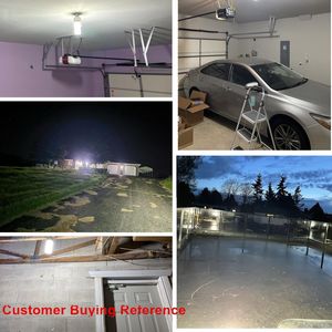 Lampadina LED a Pannocchia da 1000W Equivalente a 100W, 15000 Lumen, Luce Diurna, Illuminazione per Capannoni, Base E26/E39, LED 5000K - Product Image 3