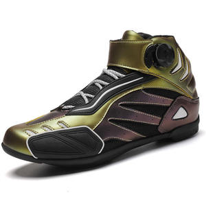 Botas de Motociclismo Bigwood Sports Diseño 2026 para Hombre y Mujer, Invierno, Impermeables, Transpirables, Cuero Genuino, Cierre de Botones, Rally, Carreras - Product Image 6