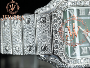 Collar de cadena de tenis con diamantes de corte cojín, color D, VVS1, con engaste de bisel de oro de 14k para hombre, joyería de lujo estilo Hip Hop para aniversario de bodas - Product Image 4