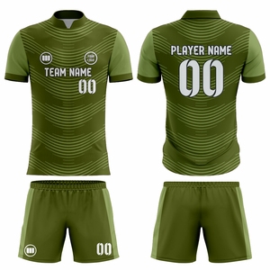 Custom Football Teamwear Soccer Jersey Shorts And <b>Socks</b> Set Lightweight Performance Uniform Supplier - Product Image 1