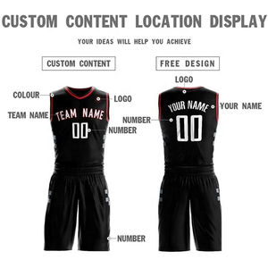 Uniformes de Baloncesto al Por Mayor de Alta Calidad, Servicio OEM, Transpirables, de Secado Rápido, 100% Poliéster, Conjuntos Personalizados con Diseño Digital para Equipos - Product Image 2