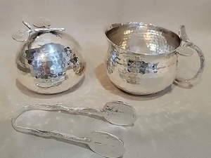 latest Article Of Stainless Steel Sugar Bowl With Handle And Lid In Shiny Polish For <b>Table</b> Decor - Product Image 4