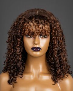 Bundle de cheveux humains Remy ondulés bouclés profonds avec fermeture frontale 13*4 - Product Image 1