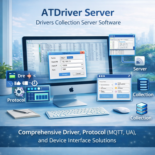 Industrial Data Integration Software & Free SCADA | ATDriver Server – OEM Available