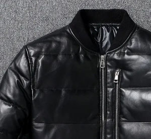 <b>SMART</b> SHINE ENTERPRISES <b>Men</b> Premium Leather <b>Jacket</b> Soft Comfortable Full Zip Casual Durable Regular Fit Everyday Fashion Classic - Product Image 6