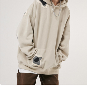Private Label Low MOQ Men Distressed Hoodies 100% Cotton Winter Hot Selling Oversized Fit High Quality Made in Pakistan - Product Image 3