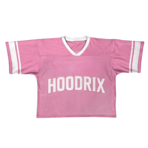 Hoodrix Wears Custom Sublimated Men's Lacrosse Jersey Short Sleeve Porthole <b>Mesh</b> Lightweight Breathable Quick Dry Team Uniform - Product Image 1