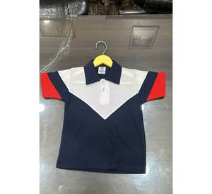 Camisetas Polo Personalizadas Azules y Blancas para Estudiantes de Secundaria, Ropa Deportiva con Uniformes Escolares, Camisetas con Cuello para Hombre - Product Image 3