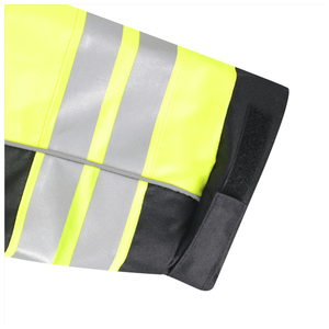 Chaqueta de Seguridad de Alta Visibilidad Clase 3 Impermeable Reflectante con Capucha y Bolsillos - Product Image 4