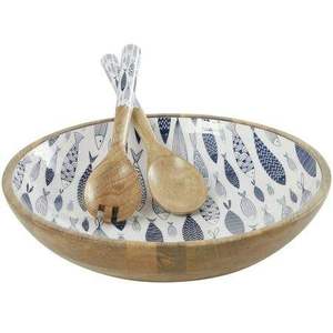 Belle coupelle de service en bois au design intemporel, idéale pour les occasions spéciales ou comme accessoire essentiel au quotidien - Product Image 5
