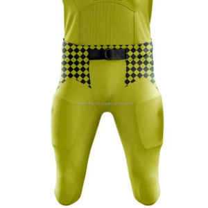 Ensemble Maillot et Short de Football Américain Respirant en Twill de Haute Qualité pour Adultes, Personnalisable, Service OEM, Vente en Gros - Product Image 3