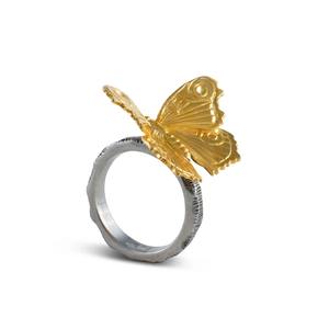 Elegante Anillo para Servilletas con Diseño de Mariposa Dorada, Perfecto para Mesas de Comedor, Decoración Festiva y Celebraciones, Decoración de Mesa de Comedor de la India - Product Image 6