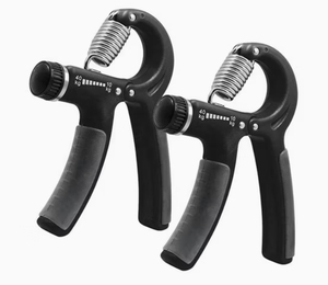 Adjustable Hand Gripper Strength <b>Trainer</b> Yellow Purple Anti Slip Handle Fitness Equipment Aluminum Alloy Straight Handle - Product Image 1
