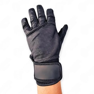 Hot Sale Leather <b>Baseball</b> Batting Gloves Full Finger Ambidextrous Hook & Loop Closure Excellent Grip Durable Breathable - Product Image 3
