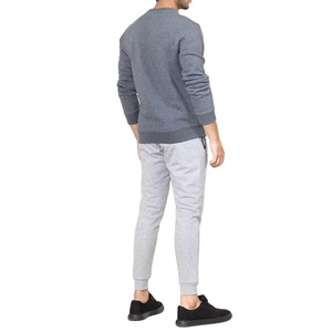 เสื้อสเวตเตอร์คอกลมสุดหรูสำหรับทุกเพศสีทึบผ้าโพลีเอสเตอร์/ ผ้าฝ้ายพิมพ์โลโก้แบบกำหนดเองพิมพ์ลายดิจิทัลป้องกันการพันระบายอากาศ - Product Image 5