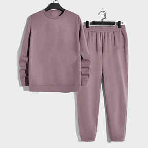 High Quality Fleece <b>Tracksuits</b> Set for Men's <b>Plain</b> <b>Tracksuit</b> for Men Quick Dry Breathable Solid Color <b>Tracksuit</b> for Men's - Product Image 1