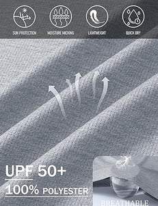 Camisetas de Pesca de Manga Larga de Alta Calidad para Hombre, Protección Solar UV UPF 50+, Absorción de Humedad - Product Image 3