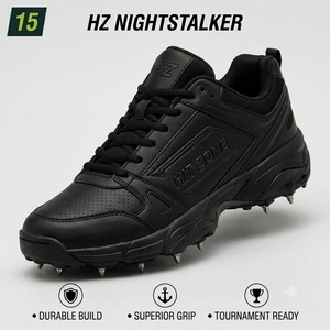 Chaussures de cricket pour tournoi, chaussures de sport professionnelles légères, conçues pour l'agilité, la stabilité, le confort et la durabilité - Product Image 3