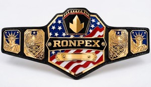เข็มขัดแชมป์มวยปล้ำ Ronpex ออกแบบเอง ผลิตจากผ้าฝ้าย 100% ทนทาน สำหรับผู้ใหญ่ทุกเพศ คุณภาพสูง ขายส่งจากโรงงาน สำหรับศิลปะการต่อสู้ - Product Image 1