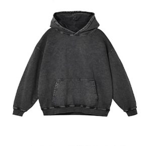 เสื้อฮู้ดโอเวอร์ไซส์สีชมพูแบบยูนิเซ็กซ์ แขนยาว ทรงปกติ สีพื้น มีกระเป๋า สวมใส่สบายๆ สำหรับฤดูใบไม้ร่วง ผลิตจากผ้าฝ้าย 100% แบบเฟรนช์เทอร์รี่ถัก - Product Image 2
