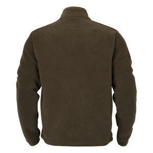 Chaqueta Unisex de Forro Polar con Cuello Alto de Lona, Cierre de Cremallera, Resistente al Viento, Abrigo Cálido de Invierno, Servicio OEM, Color Marrón, Chaquetas para Hombre - Product Image 2