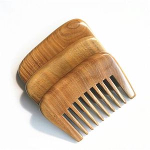 Peigne en bois rectangulaire fait main poli, thème Amour, décoration de table pour la Saint-Valentin, artisanat à poser sur étagère - Product Image 2