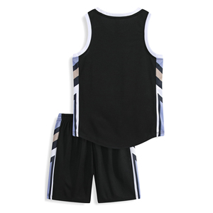 Maillot de basket-ball streetwear personnalisé en usine, broderie de haute qualité, uniforme de basket-ball à motif personnalisé - Product Image 3