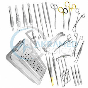 Juego de Instrumentos Quirúrgicos para Lifting Facial Akramed, Kit de Cirugía Facial de Acero Inoxidable, Certificado CE ISO13485 - Product Image 5